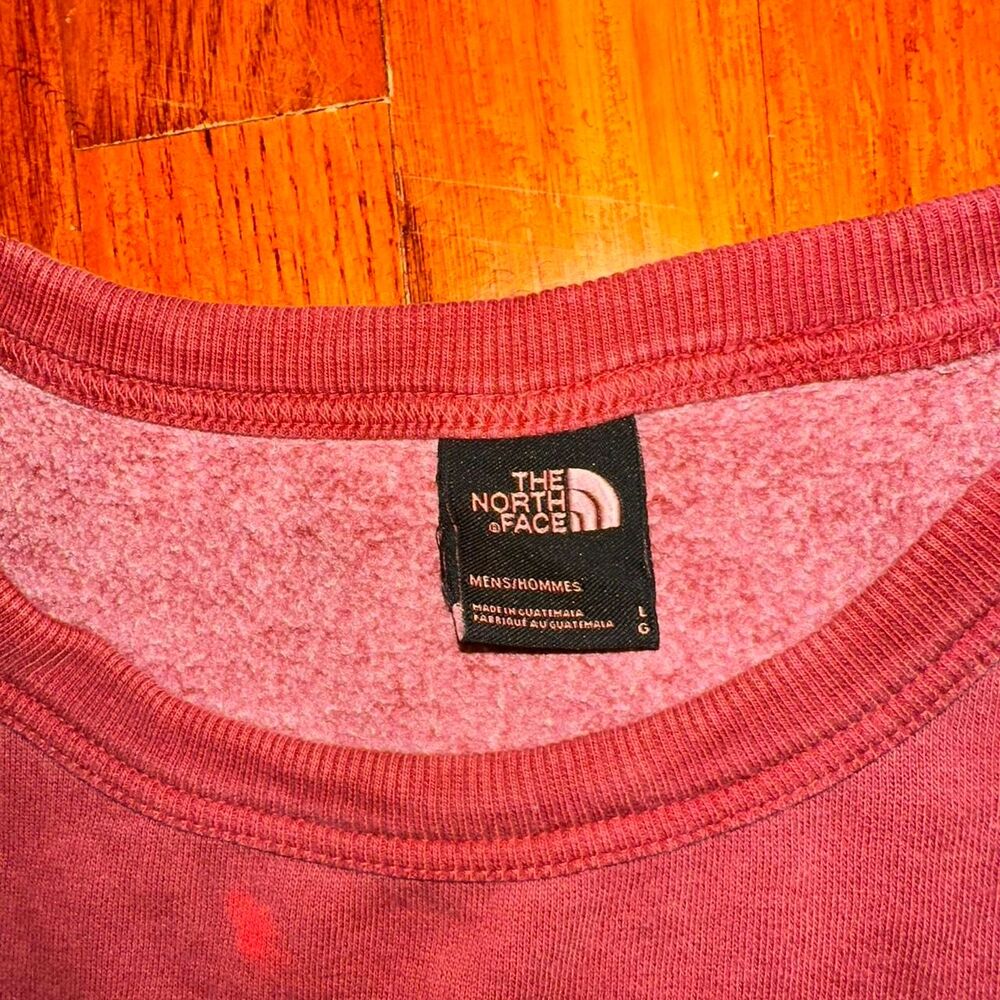 The-north-face Men's Pink and Red Crewneck Sweater - Picture 4 of 5
